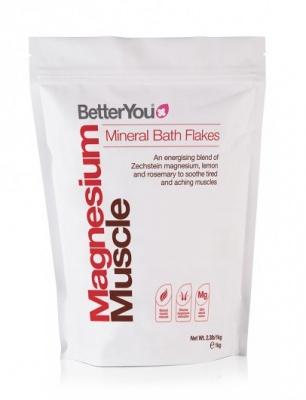 Better You Magnesium Muscle Mineral Bath Flakes 1kg